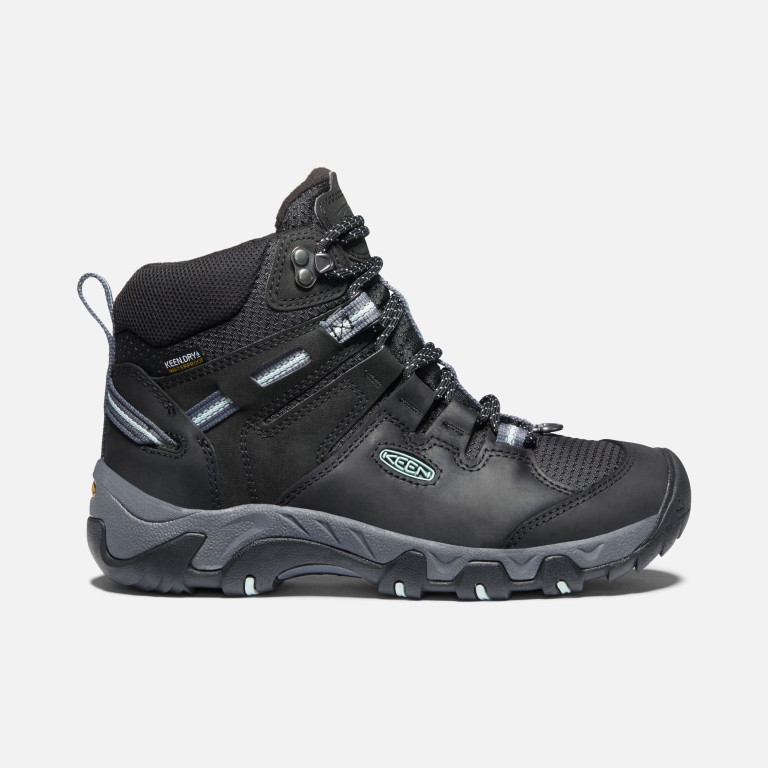 Keen Steens Polar Boots - Women's Black Grey Boots